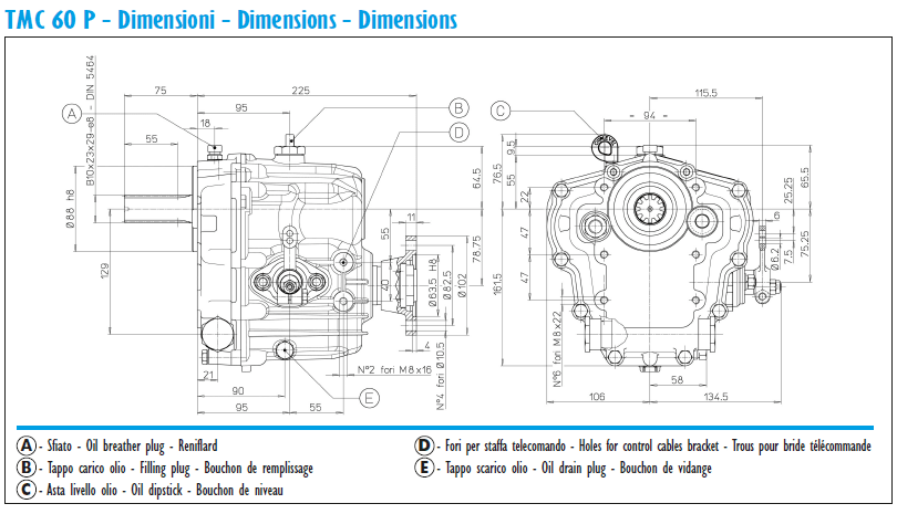 TMC60P Marine Gear